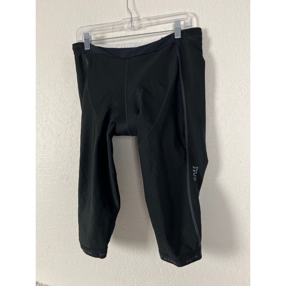 Gore Bike Wear Windstopper Soft Shell Black Cycling Tights, Bike Wear XXL